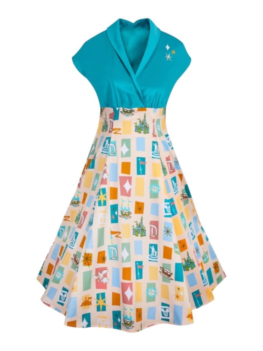 NWT Disney Dress Shop Fantasyland Fit & Flare Dress - XL